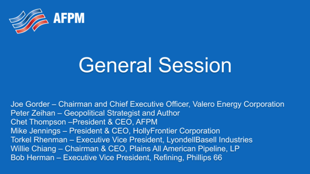 Sustainability AFPM 2