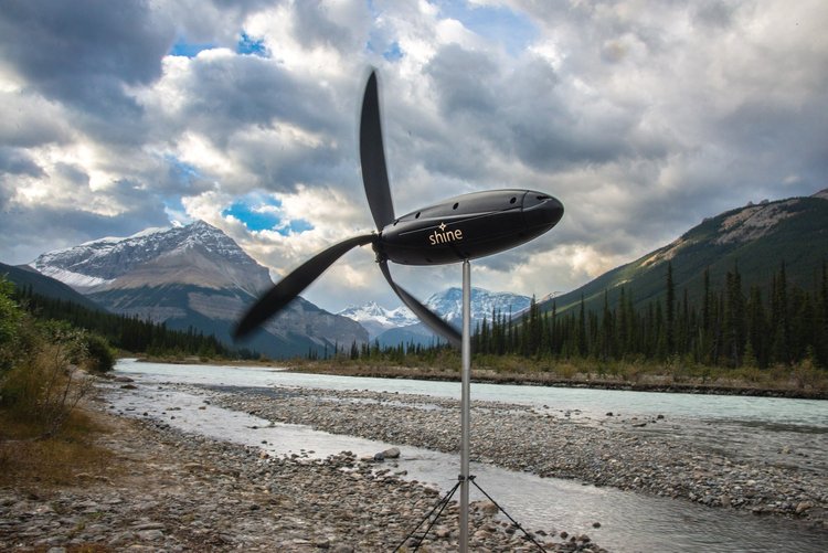shine wind turbine