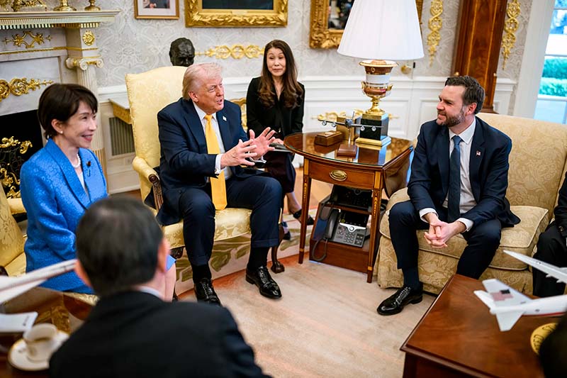 President Donald J. Trump hosted Japanese Prime Minister Sanae Takaichi