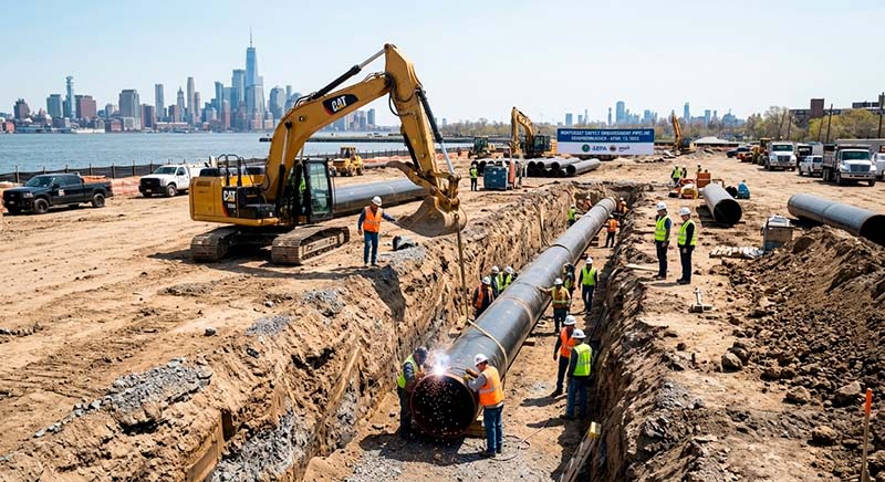 Natural Gas Pipeline from Pennsylvania to New York City and Long Island