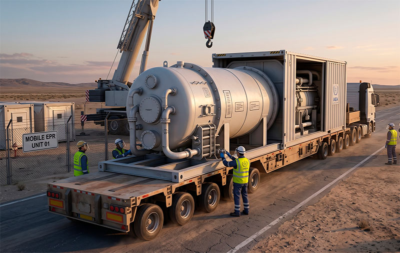 Mobile Nuclear Reactors